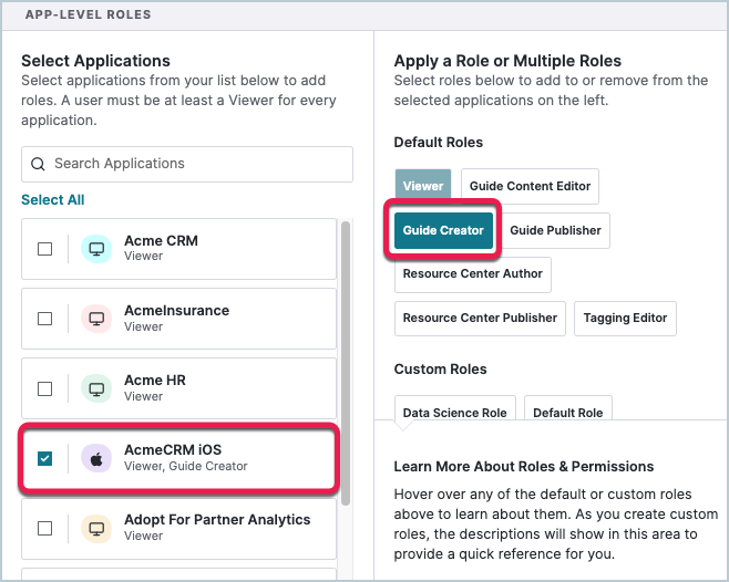 Multi-app subscriptions – Pendo Help Center