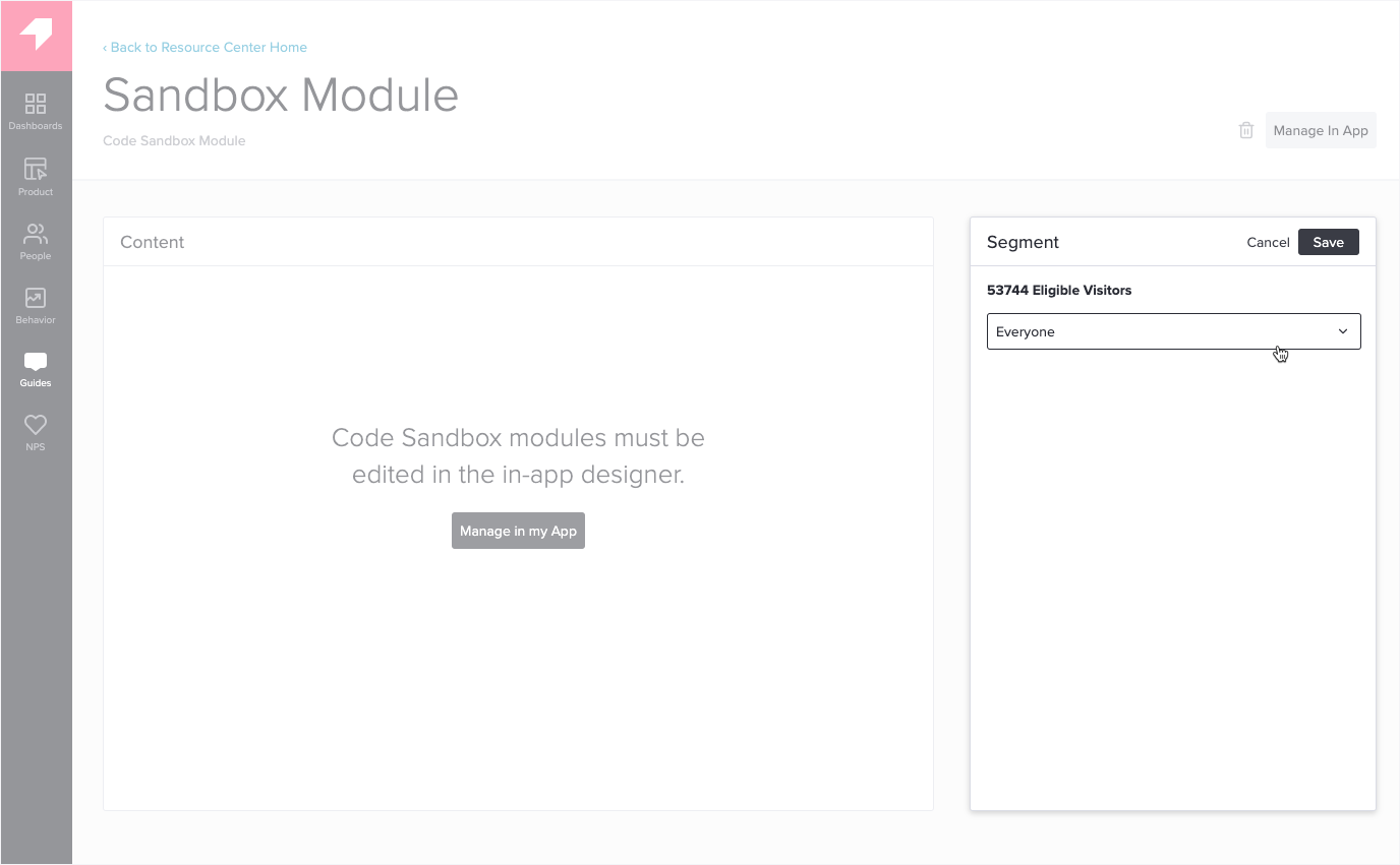 レシピ：リソースセンターにZendeskリクエストのリンクを追加する