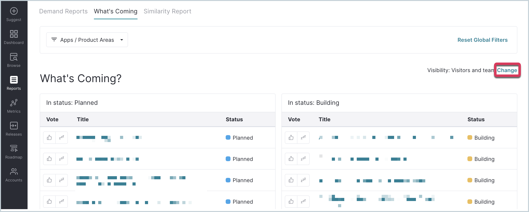 What_s_Coming_report_Change_visibility.png