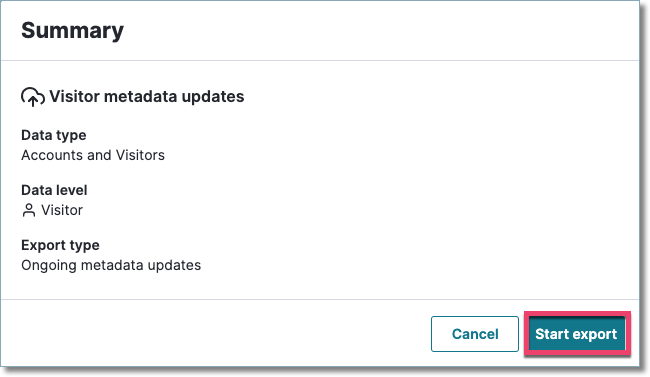 Visitor metadata updates summary start export.png