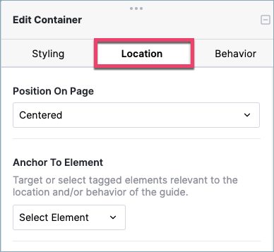 Location tab edit container.png