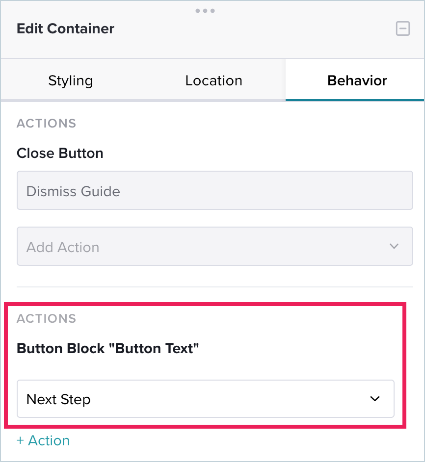 Buttons Block –  Support