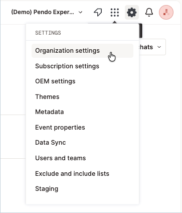 Organizational settings dropdown.png